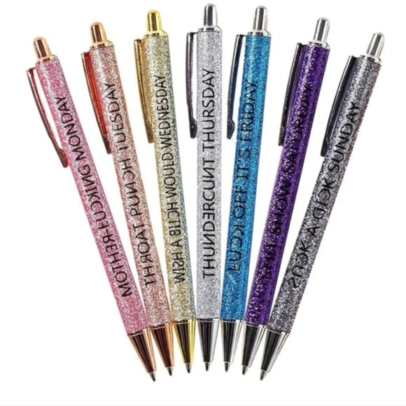 Glitter Fun Pens Of The Week👑Choose 1 - Picture 4 of 6